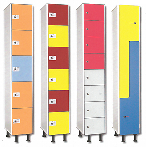 Vestiaire en stratifi� compact hydrofuge